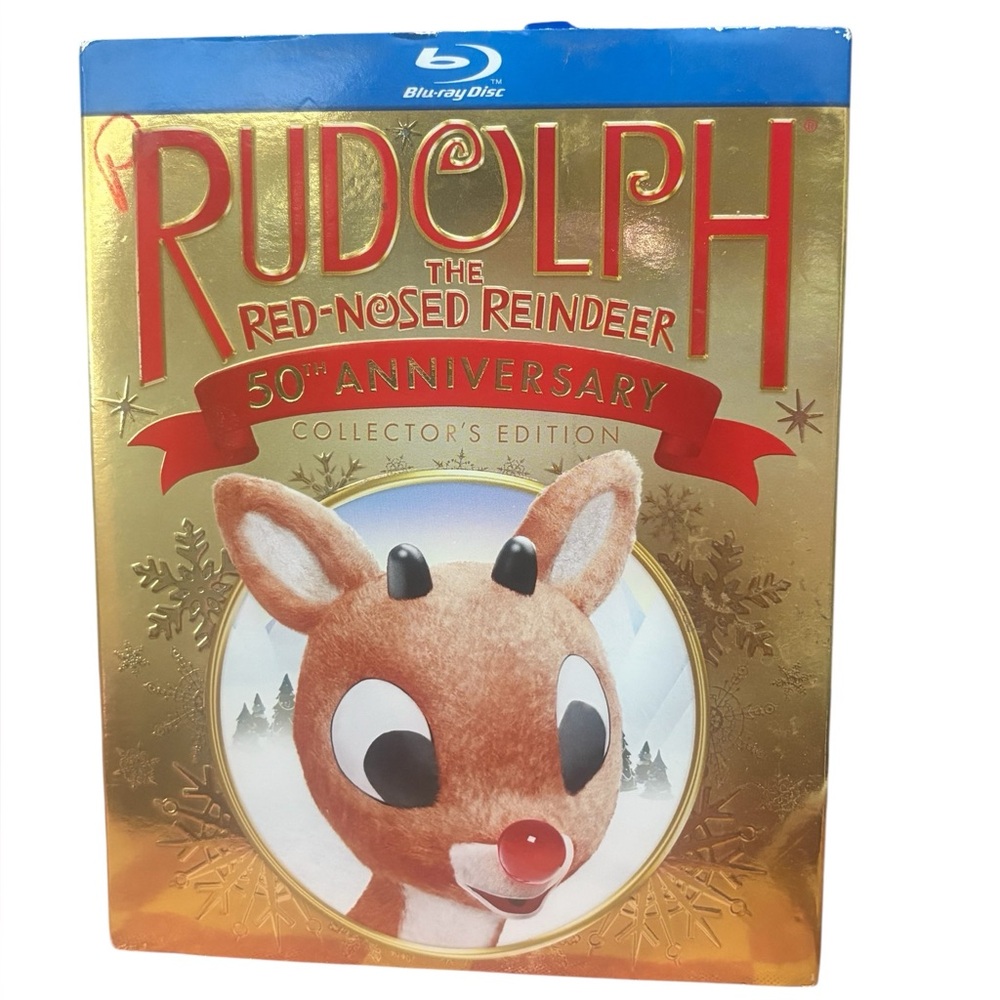Rudolph the Red-Nosed Reindeer 50th Anniversary Collector's Edition Blu-ray DVD